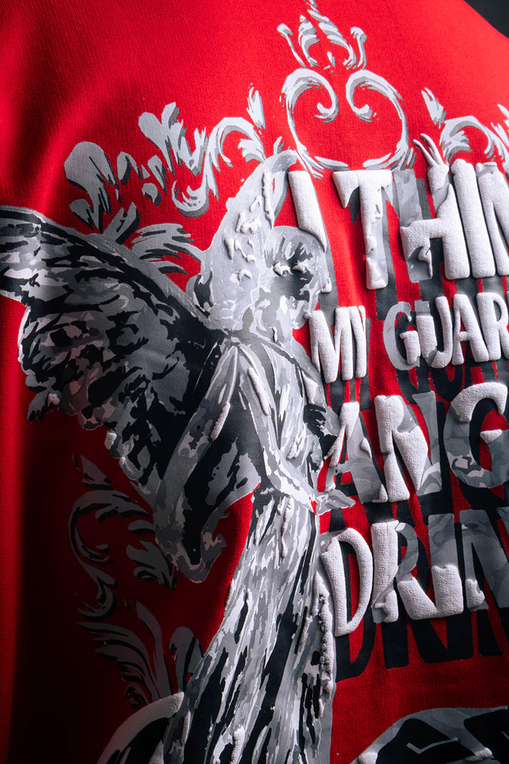 CAMISETA CELESTIAL SIP ANGEL VERMELHA