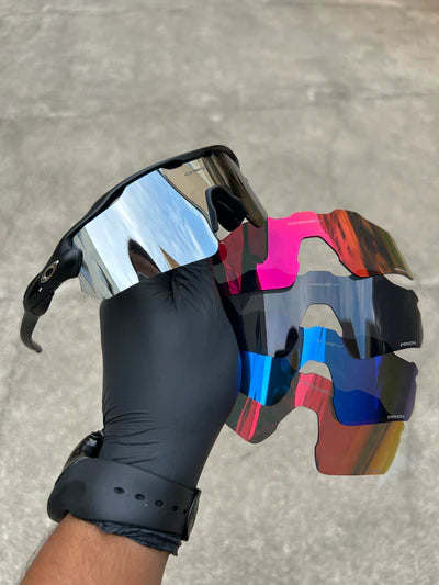 Radar Ev c/ 5 Lentes + Case Oakley Brinde