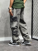 CALÇA CARGO BAGGY POCKET STONED