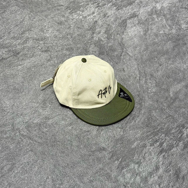 BONÉ SIX PANEL ANTH CO - BEGE/MILITAR