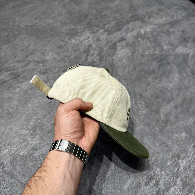 BONÉ SIX PANEL ANTH CO - BEGE/MILITAR