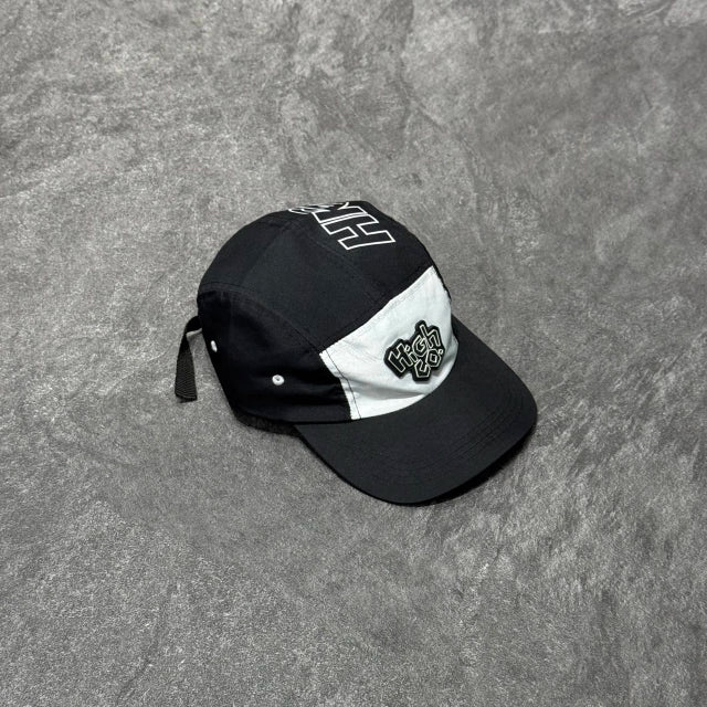 BONÉ FIVE PANEL HIGH CO - PRETO/BRANCO