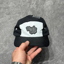 BONÉ FIVE PANEL HIGH CO - PRETO/BRANCO