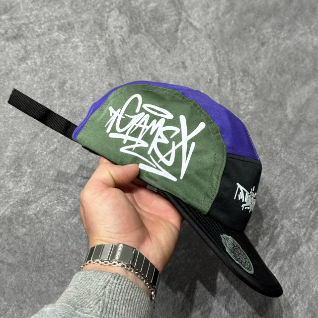 BONÉ FIVE PANEL TRIPSIDE “PIXE” - PTO/VRD/RXO