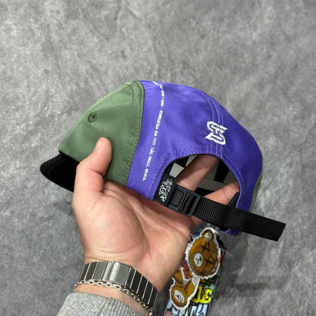 BONÉ FIVE PANEL TRIPSIDE “PIXE” - PTO/VRD/RXO