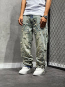 CALÇA JEANS BAGGY “TRIBAL” DIRTY