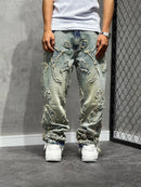 CALÇA JEANS BAGGY “TRIBAL” DIRTY