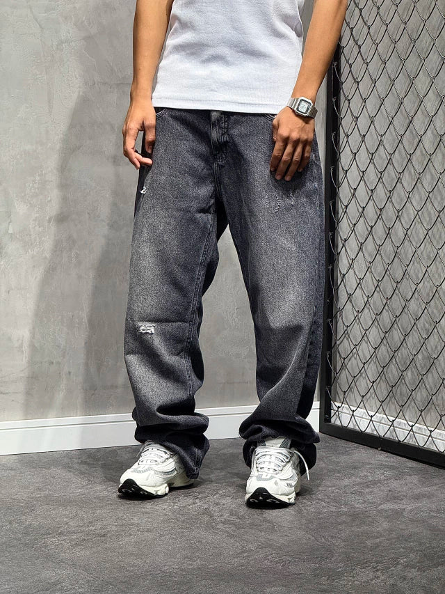 CALÇA RETA BLACK JEANS PRESENCE