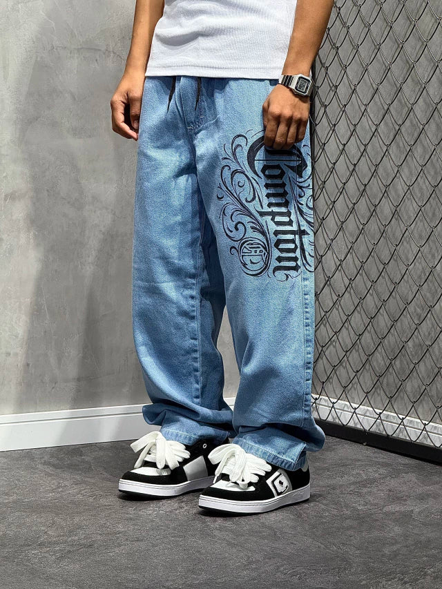 CALÇA BAGGY ART JEANS COMPTON