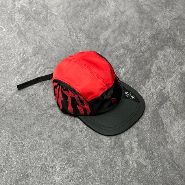 BONÉ FIVE PANEL ANTH CO BOMBER FLAME - VERMELHO
