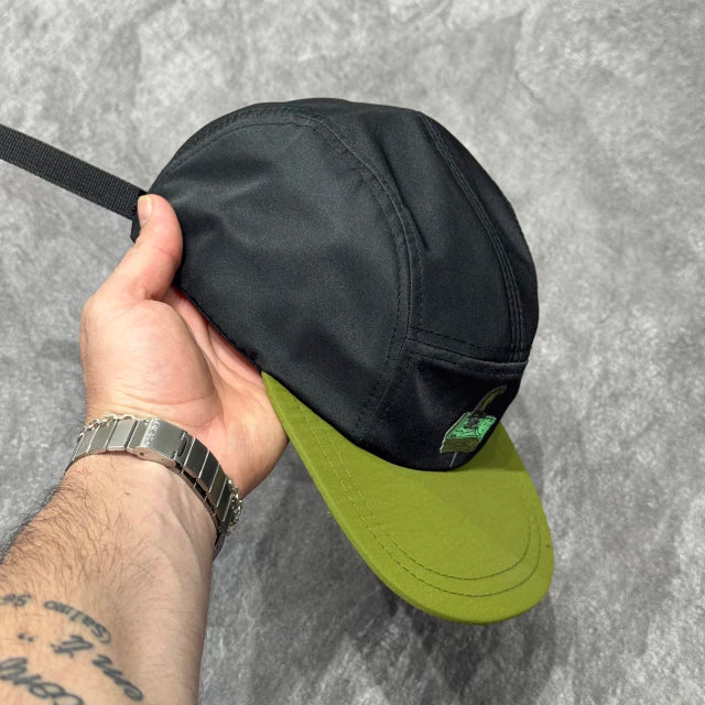 BONÉ FIVE PANEL ANTH CO DAGA CASH - PRETO/VERDE