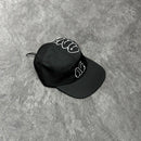 BONÉ FIVE PANEL ANTH CO BOMB - PRETO