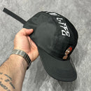 BONÉ FIVE PANEL ANTH CO THUG LIFE - PRETO
