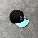 BONÉ ABA CURVA BEISEBOL ANTH CO - PRETO/AZUL