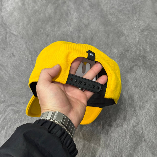 BONÉ ABA CURVA BEISEBOL ANTH CO - AMARELO