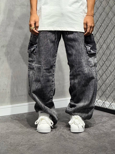 CALÇA CARGO BASIC MARMORIZADA