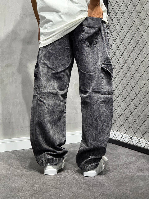 CALÇA CARGO BASIC MARMORIZADA