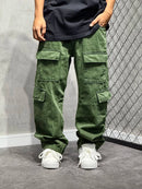 CALÇA CARGO UTILITY ROOTS VERDE