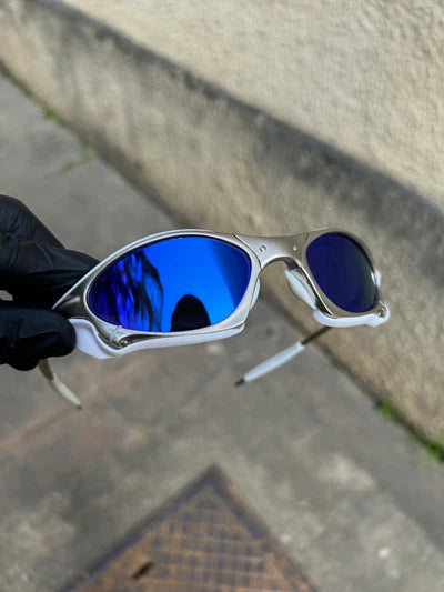 Penny Plasma Neon Blue Kit Branco c/ Side Blinder