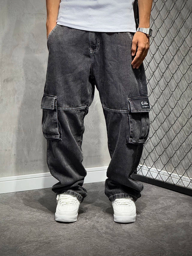 CALÇA BAGGY CARGO COMPTON STRAIGHT STONED