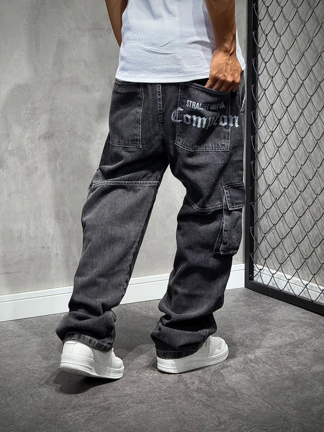 CALÇA BAGGY CARGO COMPTON STRAIGHT STONED