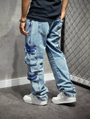 CALÇA CARGO DOUBLE BLUE SKY