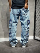 CALÇA CARGO DOUBLE BLUE SKY