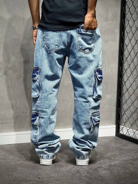 CALÇA CARGO DOUBLE BLUE SKY