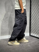 CALÇA BAGGY BASIC STONED BLACK