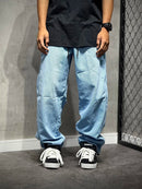 CALÇA BAGGY JEANS STICKERS