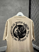 CAMISETA BLUNT OVER FENIX - BEGE