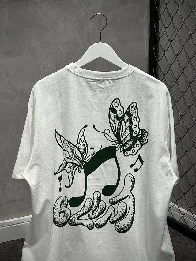 CAMISETA BLUNT REGULAR “CLAVE” - OFF WHITE