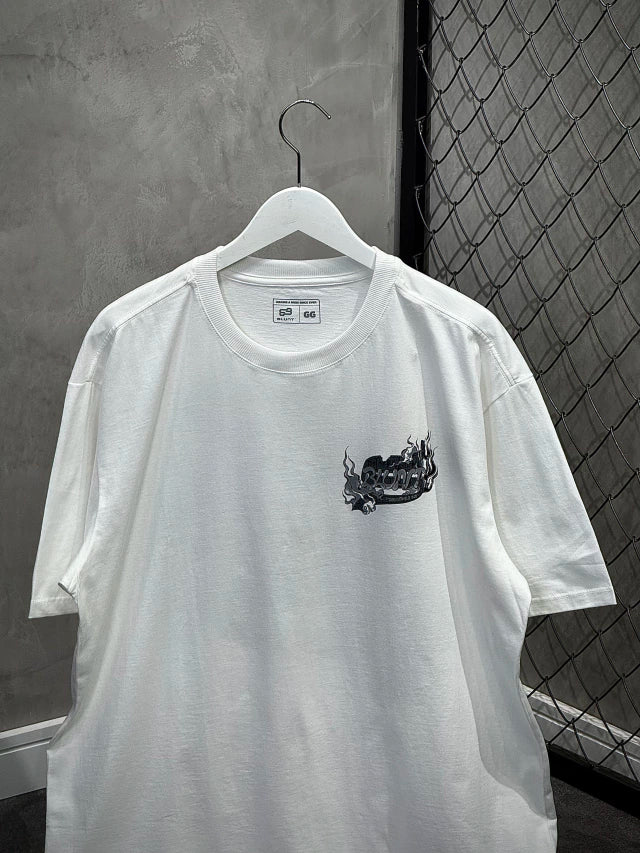 CAMISETA BLUNT REGULAR “TAKE ON” - OFF WHITE