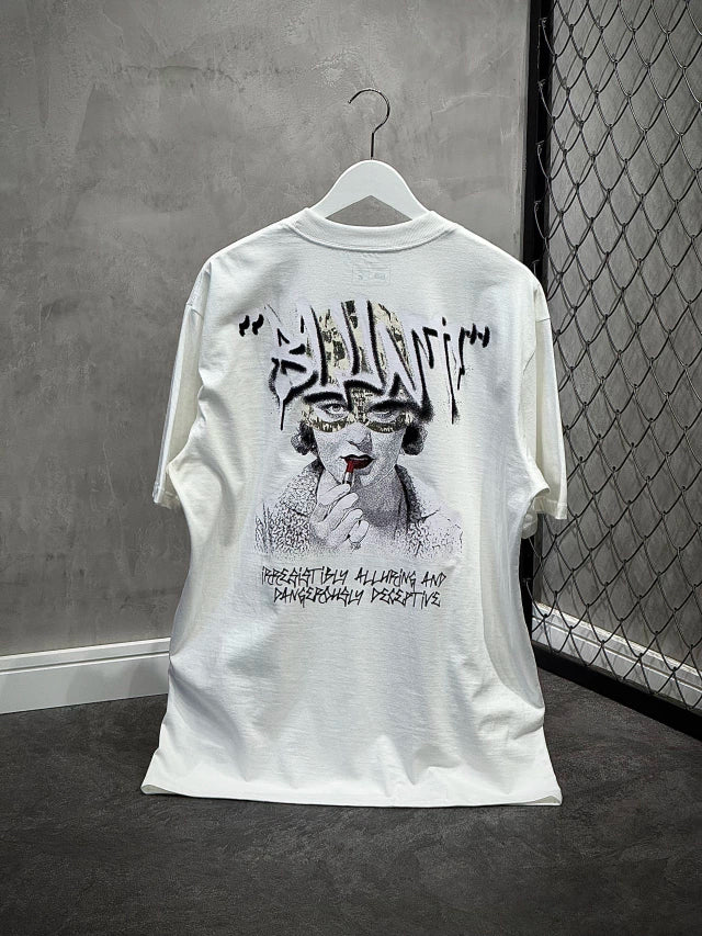 CAMISETA BLUNT PREMIUM “FATALE” - OFF WHITE