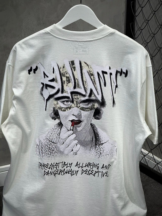 CAMISETA BLUNT PREMIUM “FATALE” - OFF WHITE