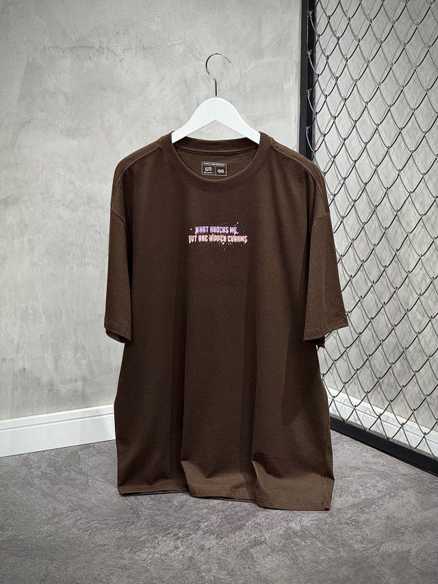 CAMISETA BLUNT REGULAR “HEAVEN” - MARROM