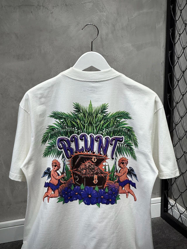 CAMISETA BLUNT PREMIUM “TREASURE” - NEW WHITE