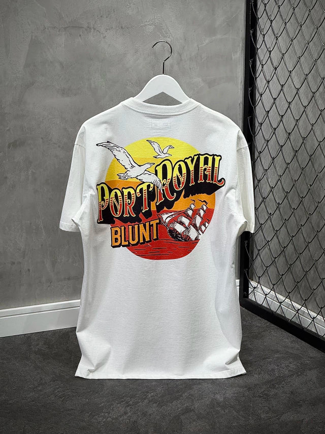 CAMISETA BLUNT REGULAR “PORT ROYAL” - NEW WHITE