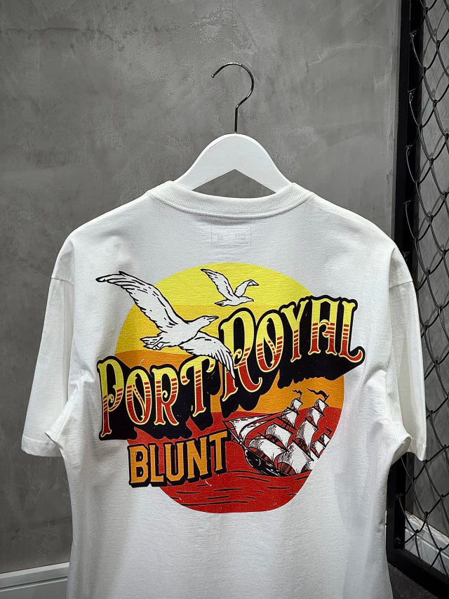 CAMISETA BLUNT REGULAR “PORT ROYAL” - NEW WHITE