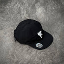 BONÉ FIVE PANEL TPSD “BRASIL TAG” - PRETO