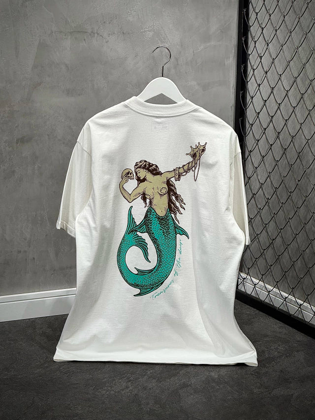 CAMISETA BLUNT PREMIUM “MERMAID” - NEW WHITE