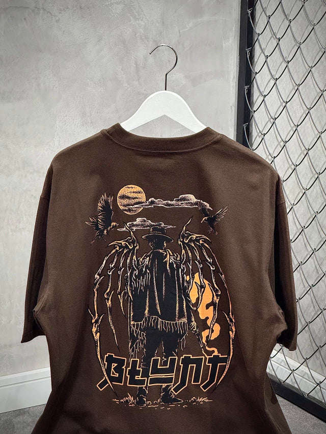 CAMISETA BLUNT PREMIUM “WESTERN” - MARROM