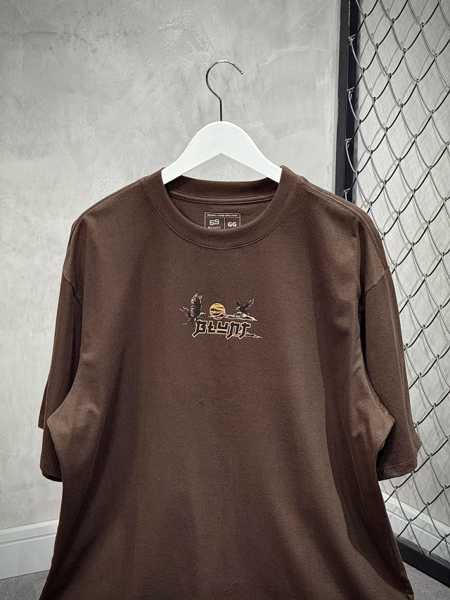 CAMISETA BLUNT PREMIUM “WESTERN” - MARROM