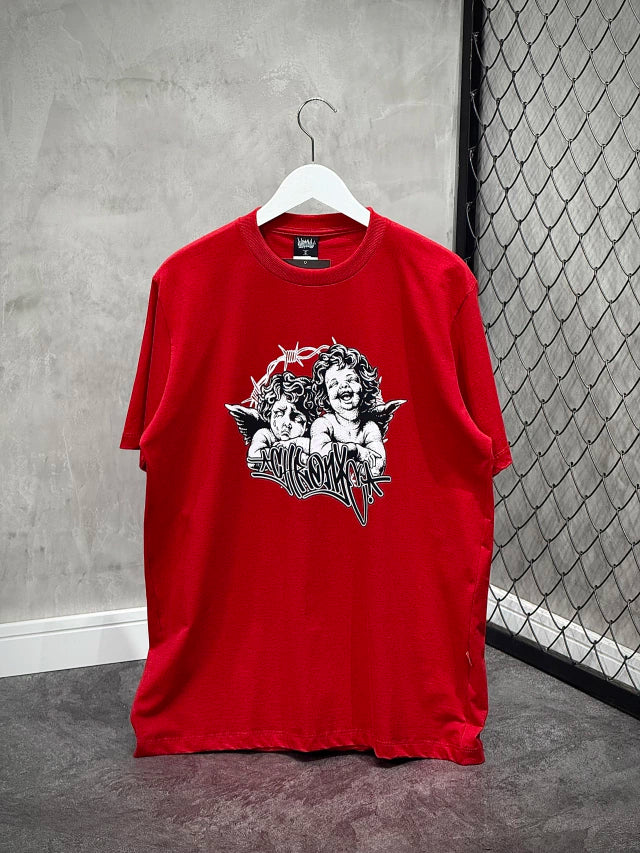 CAMISETA CHRONIC ANGEL NOW CRY - VERMELHA