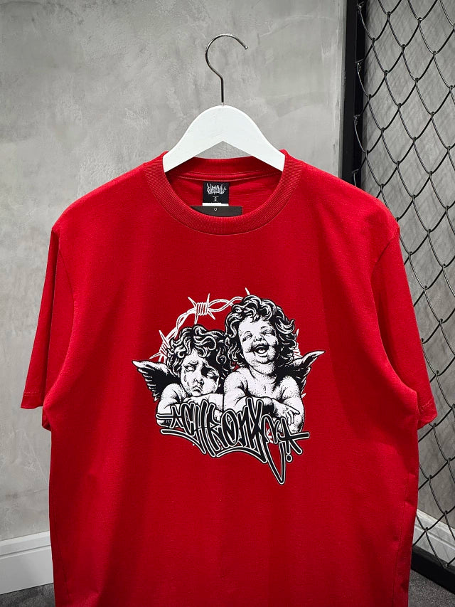 CAMISETA CHRONIC ANGEL NOW CRY - VERMELHA