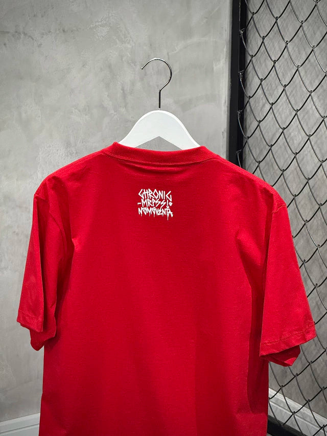 CAMISETA CHRONIC ANGEL NOW CRY - VERMELHA
