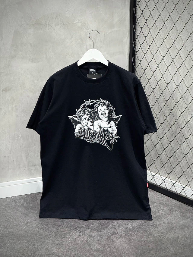 CAMISETA CHRONIC ANGEL NOW CRY - PRETA