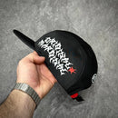 BONÉ FIVE PANEL CHRONIC ANJO GANGSTA - PRETO