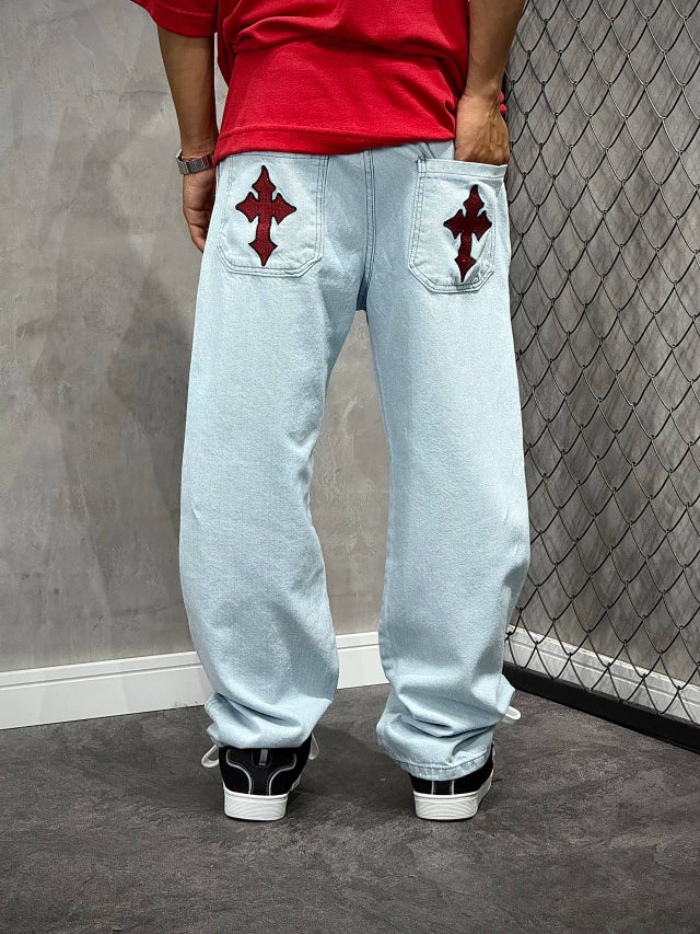 CALÇA BAGGY TRIPSIDE JEANS CRUZ