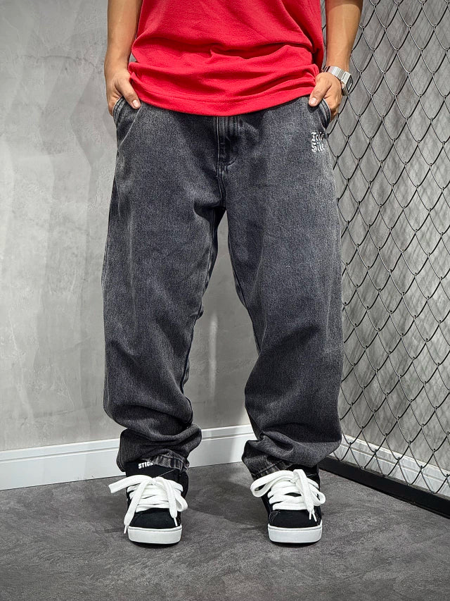 CALÇA BAGGY TRIPSIDE “NOW CRY” STONE